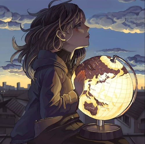 女生动漫头像,凛冬散尽,星河长明