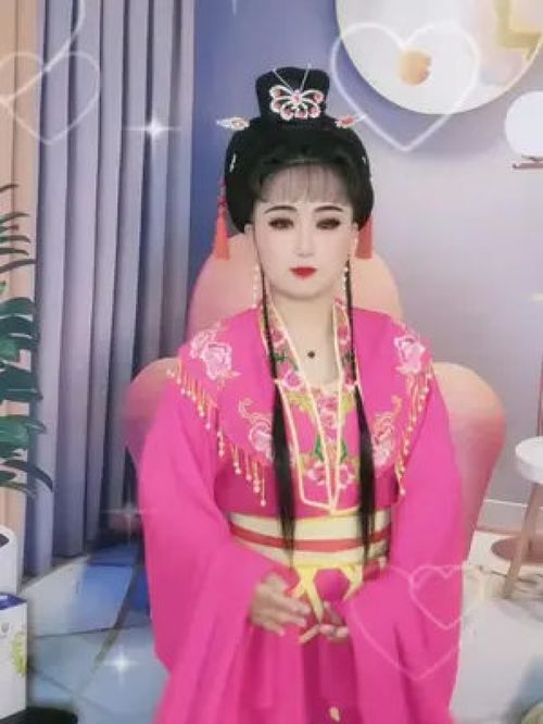 戏曲对口型美女