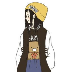 谁有可以当做qq头像的漫画少女图片要很酷很可爱长头发,冷门一点