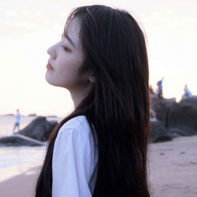 清纯高冷女生头像侧脸真实同一人多张