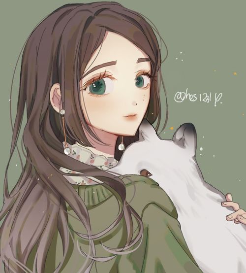 画师樱桃笔下的女生头像,也太好看了吧