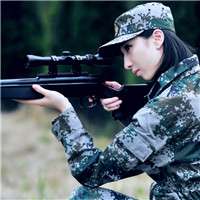 女军人卡通头像扣扣网