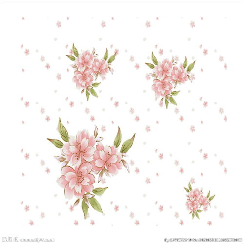 樱花天花吊顶底纹图片