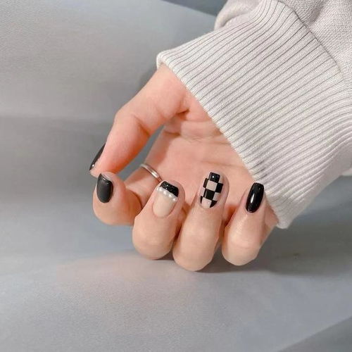 暗黑系甜酷辣妹风高级美甲合集