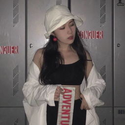 女头像真人图片戴帽子霸气