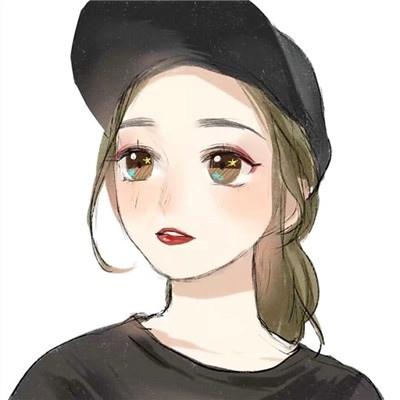 2020好看唯美女生漫画头像大全因为看透人心所以百毒不侵