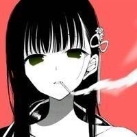 超好看黑暗系女生头像