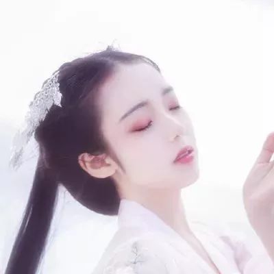 唯美的古风女生头像