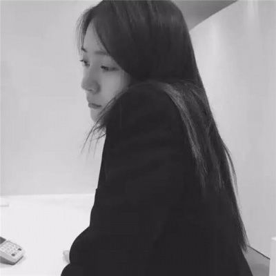 少女头像可爱背影图片真人女生头像侧面唯美
