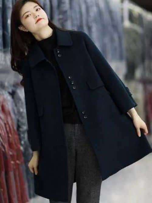 高货双面羊毛大衣清仓啦点击头像进来吧面料柔软舒适女士羊毛大衣显瘦穿搭