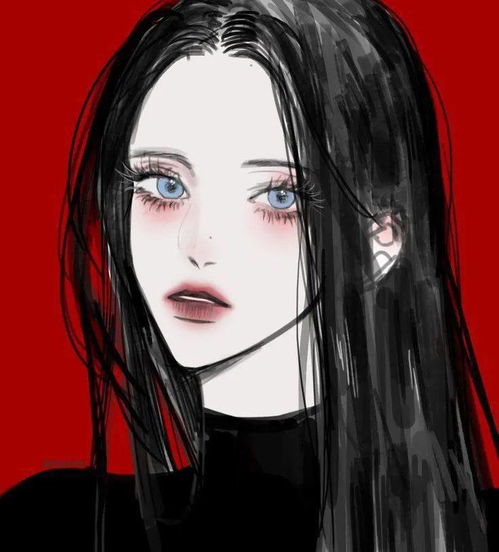 动漫女生头像快乐一点