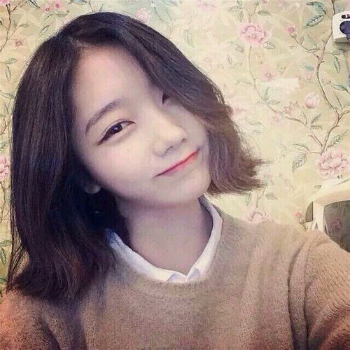 女生短发参考图
