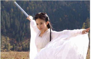 杨幂赵丽颖杨紫章子怡杨颖刘亦菲林心如,女星舞剑姿势谁仙气飘飘