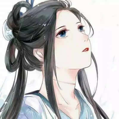 清冷古风动漫女头霸气冷艳二次元古风女头图片
