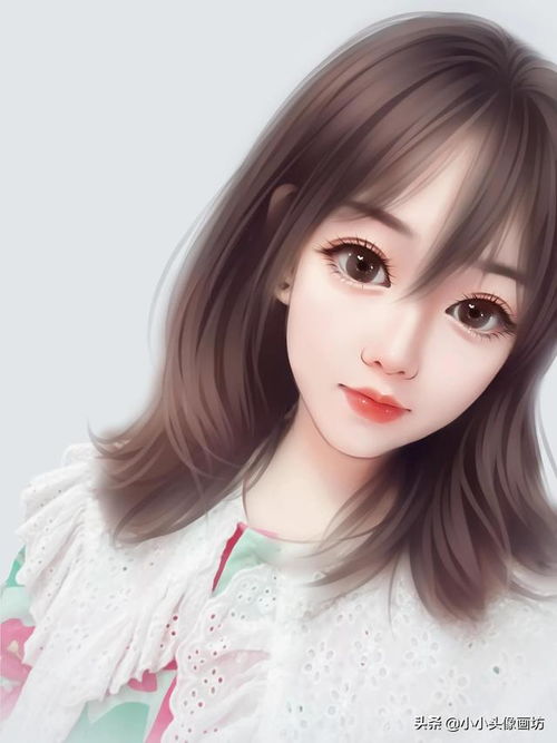 你的头像该换了,十一月大眼睛真人女生卡通头像,好运连连