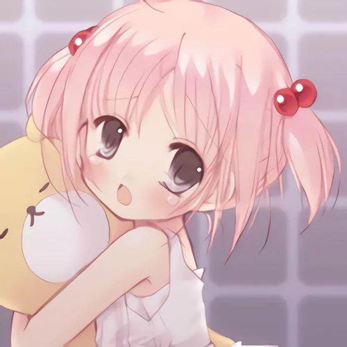 粉色女生头像
