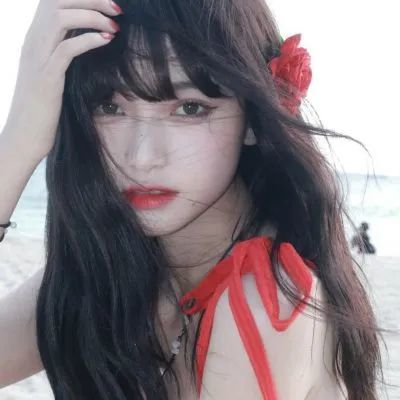 2022个性新年喜庆头像,女生闺女头像新年红色头像