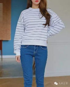 条纹控注意万年不败款让你成为清新女孩
