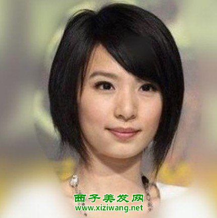脸圆女生适合的短发发型短发圆脸女生也好看