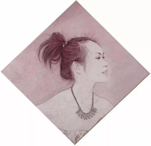 工笔画了100个光色美女,画法美爆了