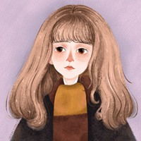 甜美文静文艺范儿小女生日韩范儿