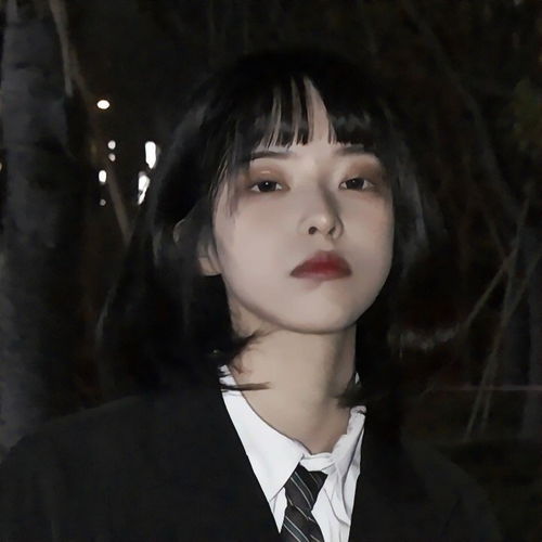 酷拽美女头像