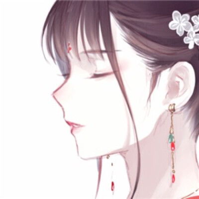 女生头像可爱双马尾古风傲娇动漫