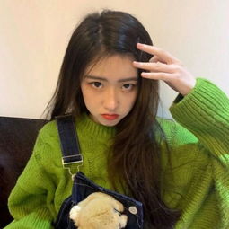 甜美清新女生头像