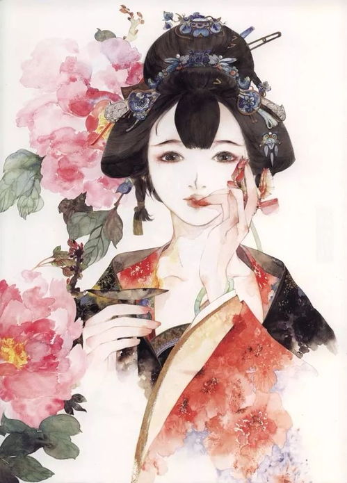 她是古风水彩第一人,十年如一日,让中国风美艳世界
