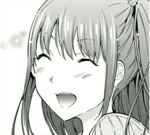 搜黑白色动漫女生头像如