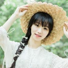 可爱清新美女主播饭饭林间写真美女网红饭饭清新私房照