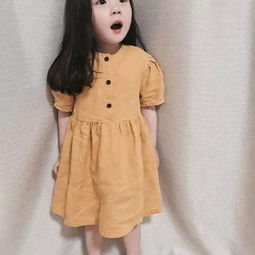 将来生女儿的穿搭范本韩国时尚小女孩可爱得太犯规