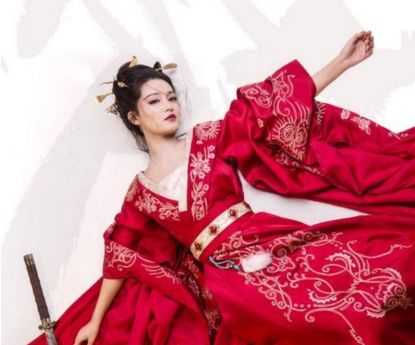 戏曲人物的美女头像元淳