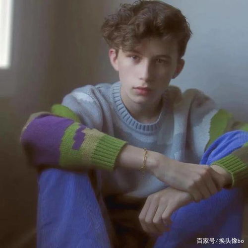 高颜值欧美男生头像