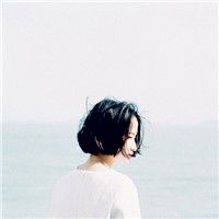 长发清新气质美女头像,侧面的样子更是迷人