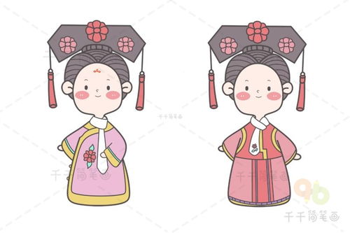 清朝q版人物女合集