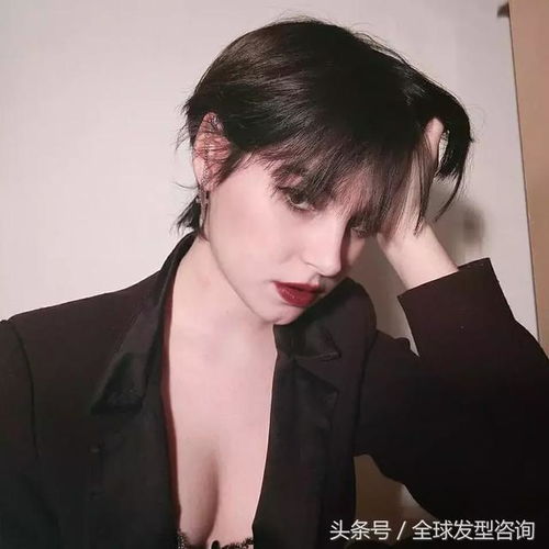 我承认我是短发控我承认这些女孩的发型比我帅