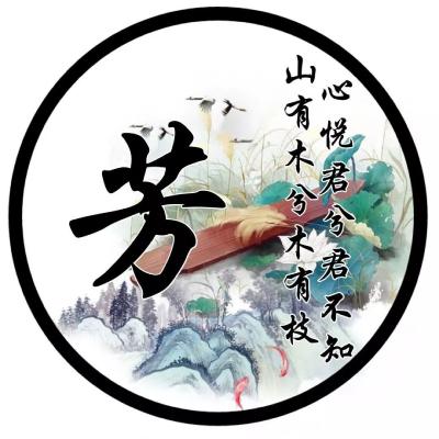 唯美古风姓氏头像,琵琶与荷花简约清新是时候换个头像了