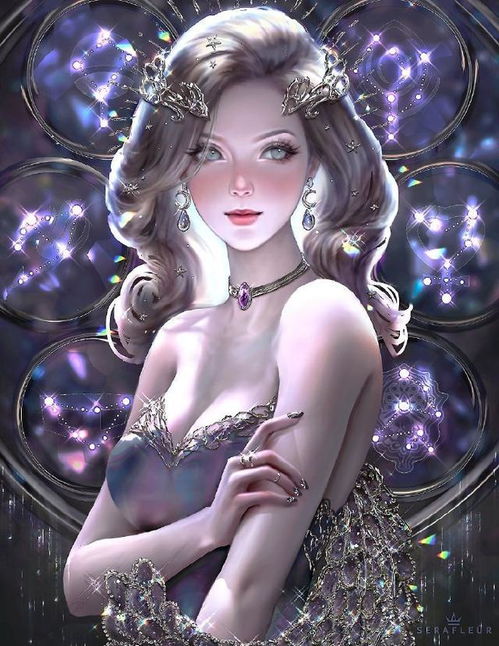 插画师serafleur笔下美丽的二次元少女图