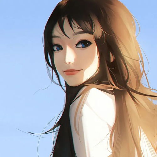 甜美女生头像