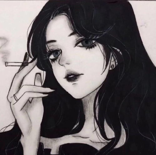 动漫御姐头像下次再对人敞开心扉时就是我的尸检