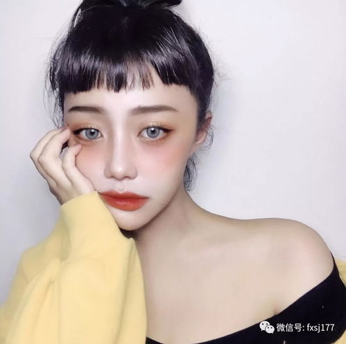 少女系二次元刘海