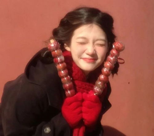 春节限定女头合集申请成为你的新年头像红色系