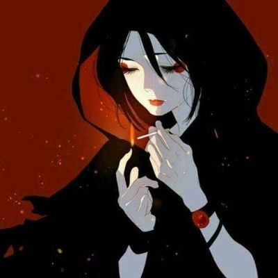 丧气头像女
