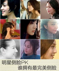 杨幂阿娇刘诗诗宋慧乔女星绝美侧脸照pk