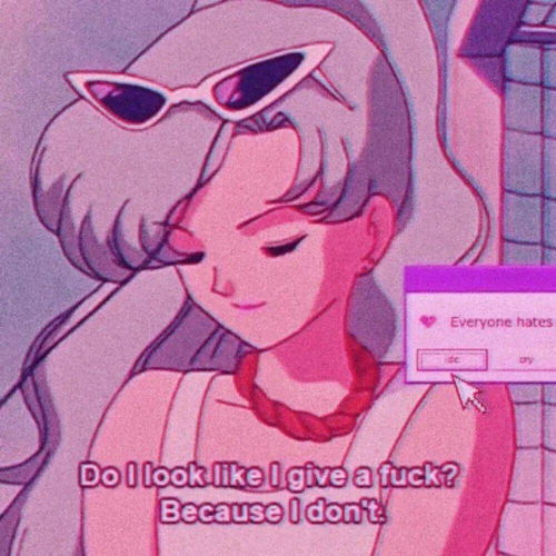 动漫女头模糊旧漫头像