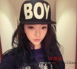 qq头像女生帽子控带boy