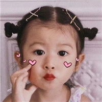超可爱呆萌小孩头像无忧无虑的童年