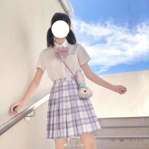 星黛露三坑穿搭lolita汉服jk制服,梦幻紫色超可爱