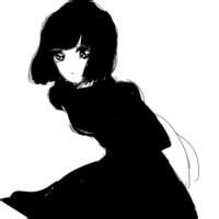 女头像黑白头像古风